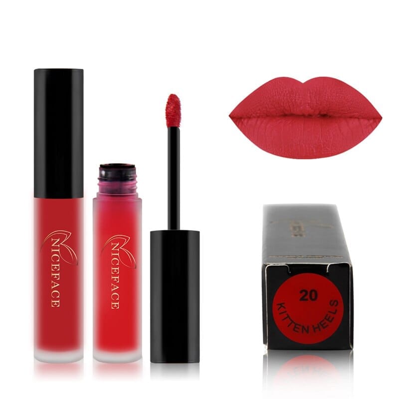 24 Colors Liquid Lipstick Waterproof Matte Pigmented Lip Gloss