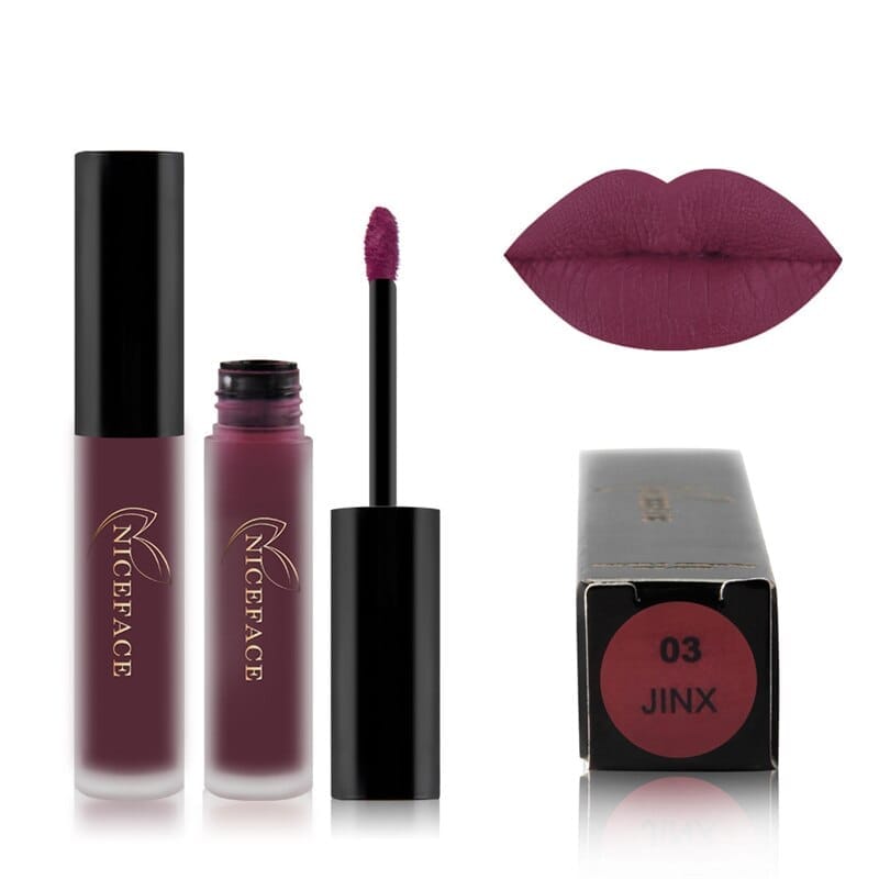 24 Colors Liquid Lipstick Waterproof Matte Pigmented Lip Gloss