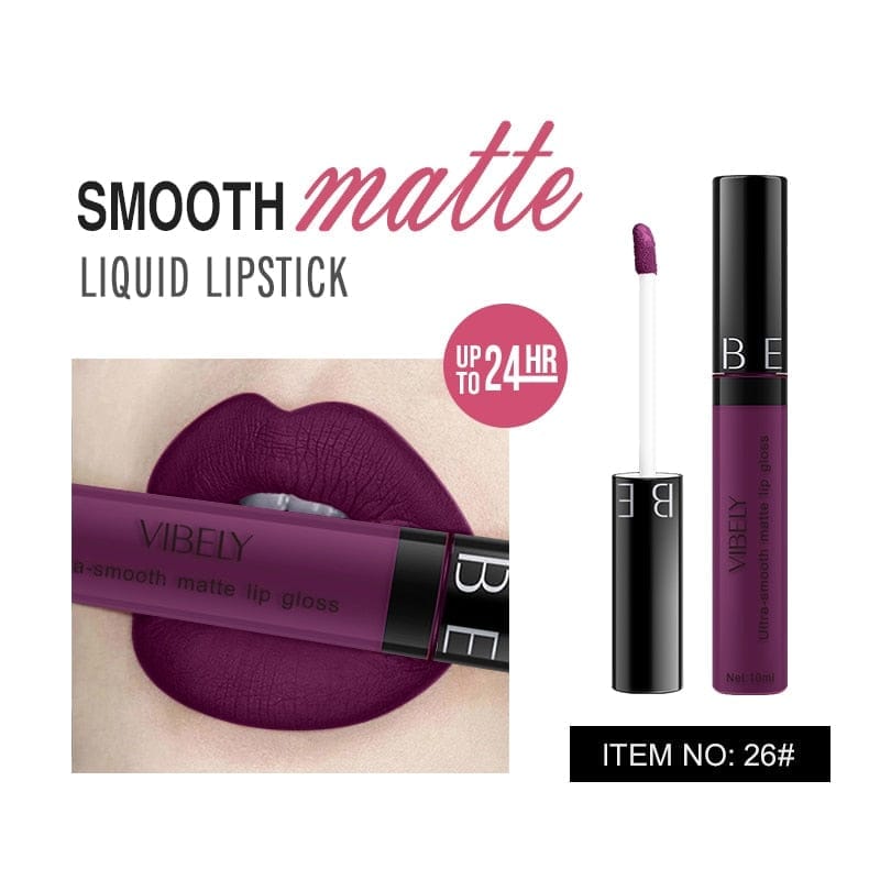 29 Color Matte Lip Gloss Waterproof Long Lasting Lipstick