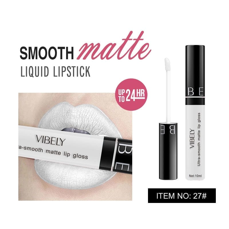29 Color Matte Lip Gloss Waterproof Long Lasting Lipstick