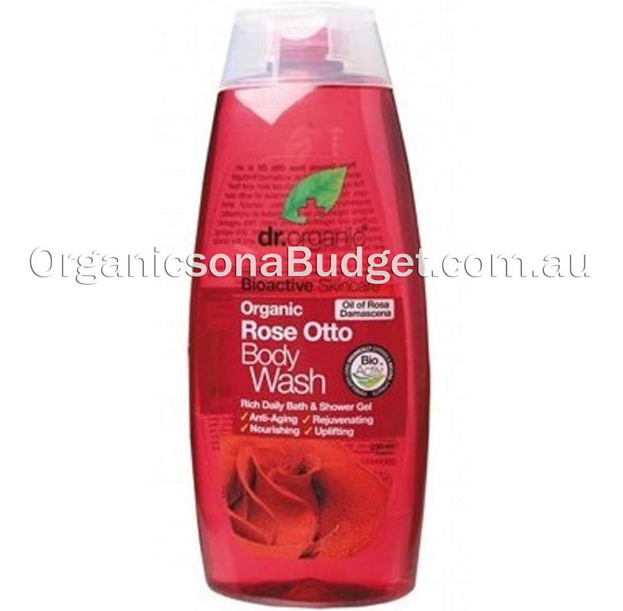 Dr Organic Rose Otto Body Wash 250ml