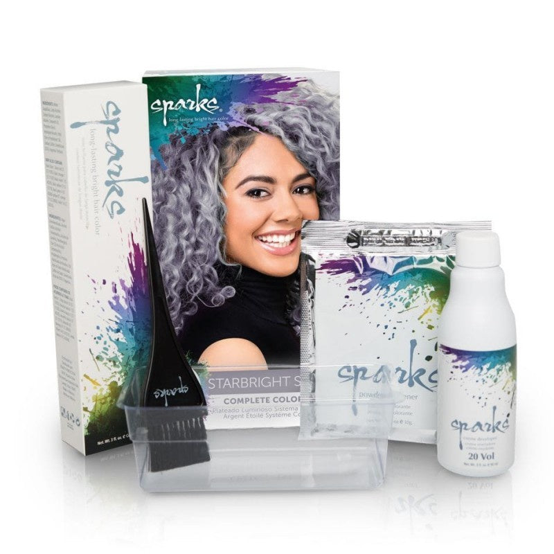 SPARKS STARBRIGHT SILVER COMPLETE-Beauty Zone Nail Supply