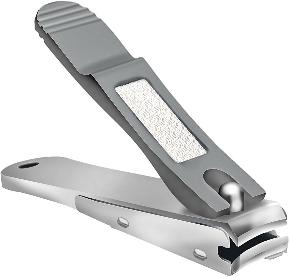 Nail Clippers, Ultra Sharp toenail Clippers, Nail Care Tools, Durable Sharp Fingernail Clipper, for Trimming Grooming Men Women (Space Grey)