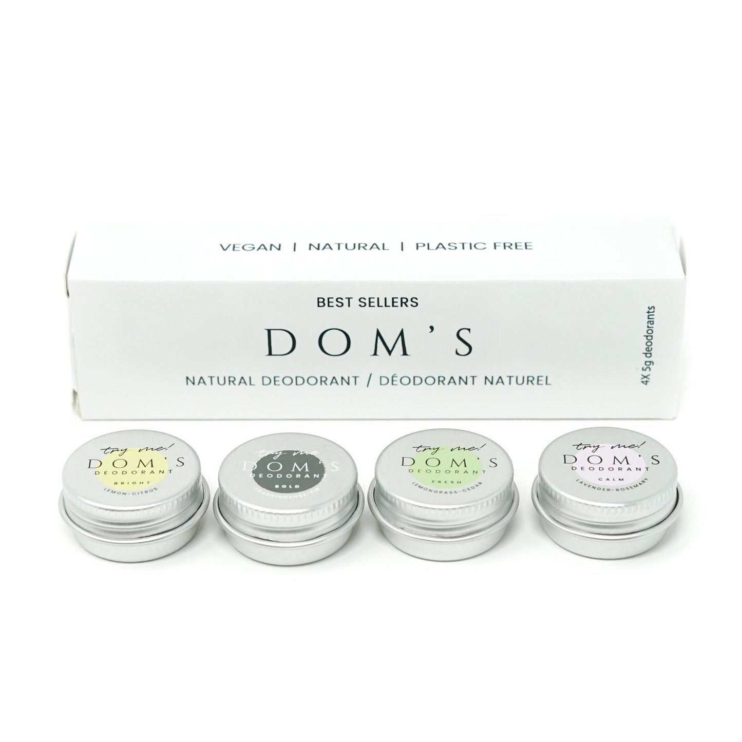Dom's Deodorant - Find Your Scent
