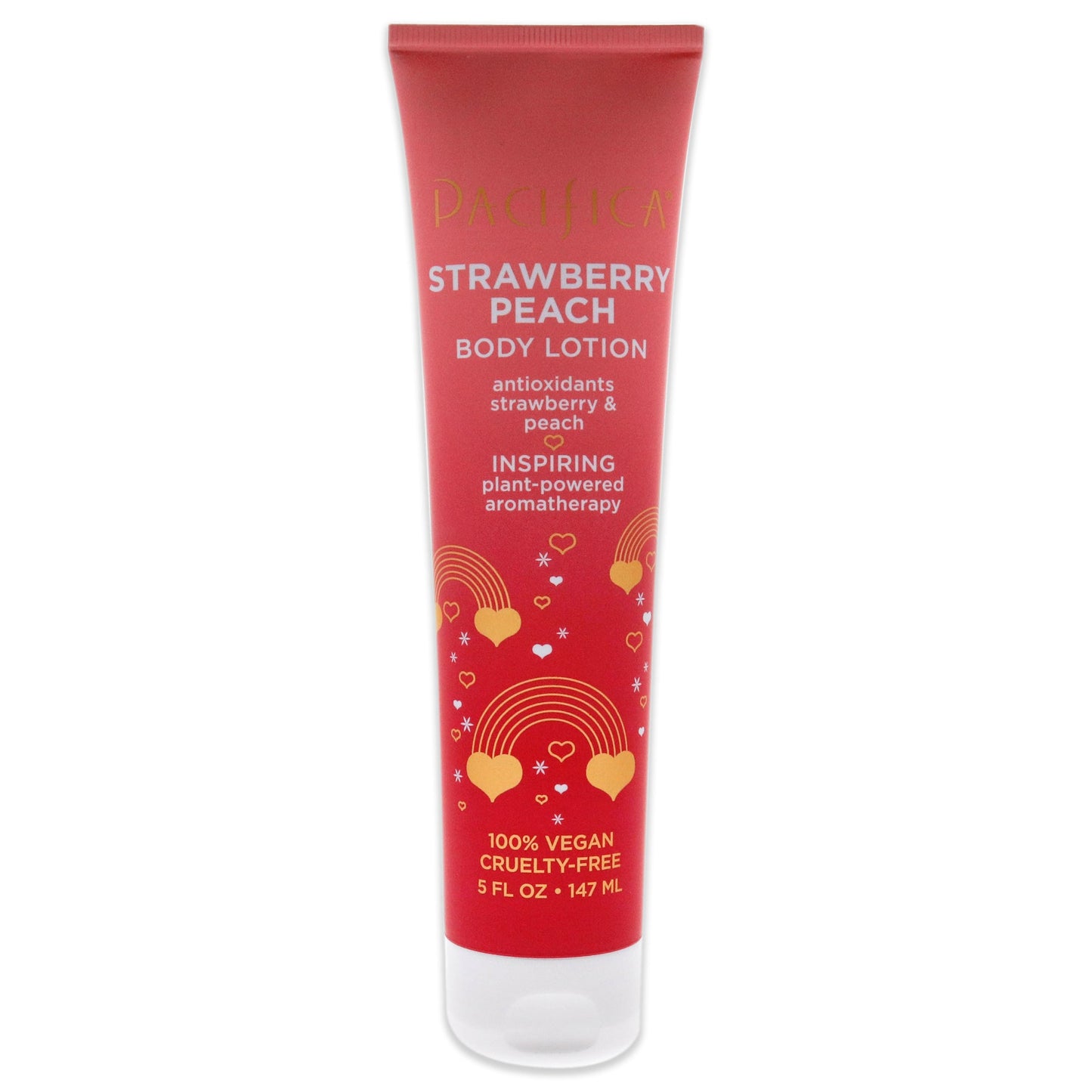 Body Lotion - Strawberry Peach by Pacifica for Women - 5 oz Body Lotion