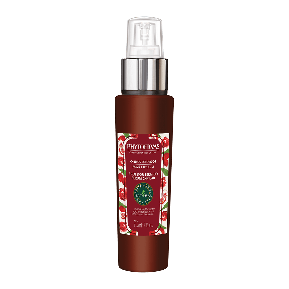 Phytoervas Thermal Shield Serum Capillary Colorful Hair Pomegranate and Urucum 70ml