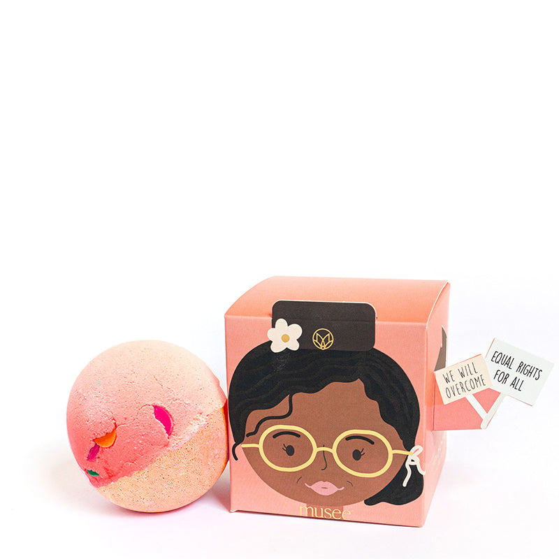 MUSEE BATH | Women of Change Bath Bomb - Rosa Parks