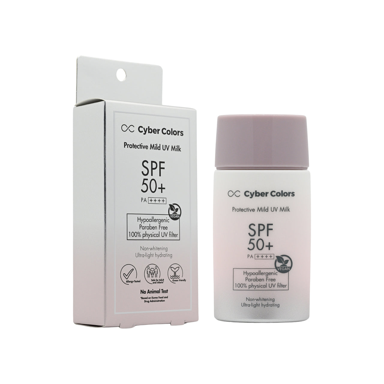 Cyber Colors Protective Mild Uv Milk SPF50+Pa++++ 50ML