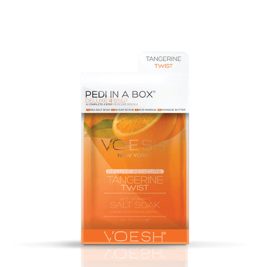 VOESH | Tangerine Twist Pedi in a Box (4 Step)