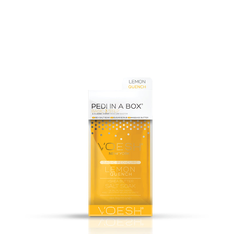 VOESH | Lemon Pedi in a Box (3 Step)