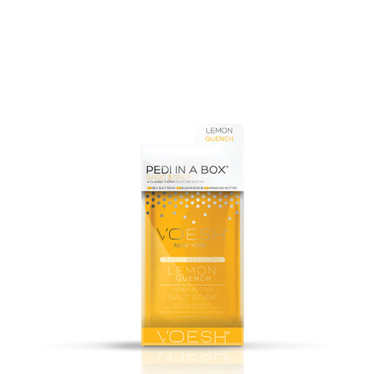 VOESH | Lemon Pedi in a Box (3 Step)