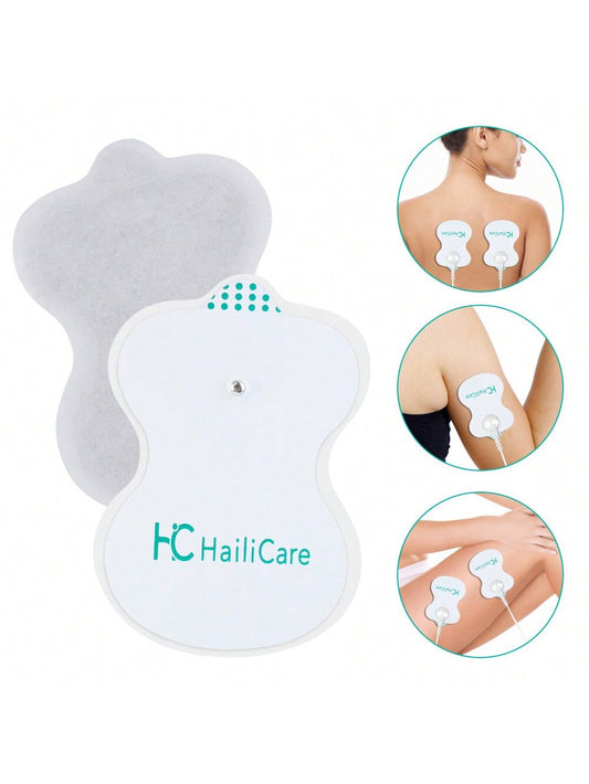 50 Pcs Tens Electrode Pads Reusable Therapy Massager Hailicare, JR309