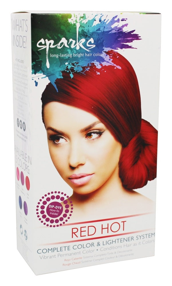 SPARKS RED HOT COMPLETE-Beauty Zone Nail Supply