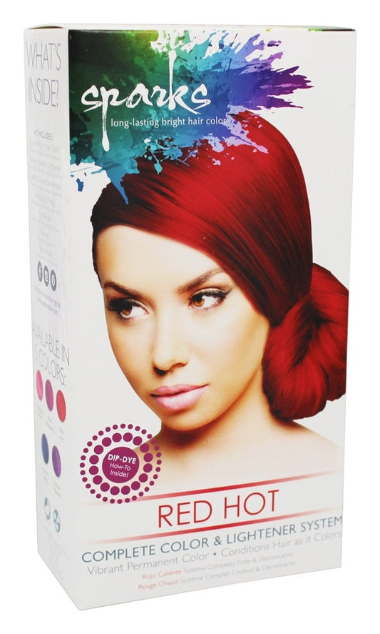 SPARKS RED HOT COMPLETE-Beauty Zone Nail Supply