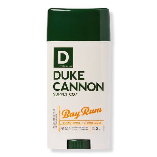 DUKE CANNON- Aluminum Free Deodorant - Bay Rum