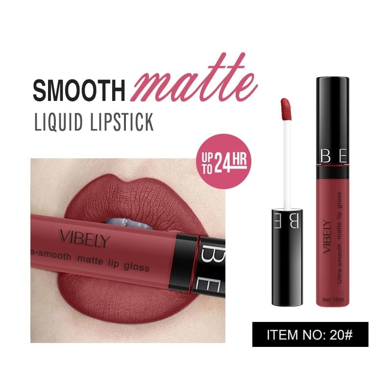 29 Color Matte Lip Gloss Waterproof Long Lasting Lipstick