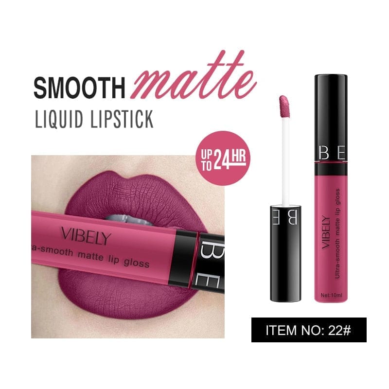 29 Color Matte Lip Gloss Waterproof Long Lasting Lipstick