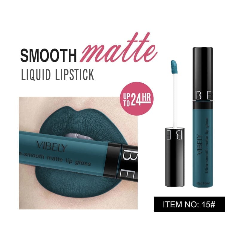 29 Color Matte Lip Gloss Waterproof Long Lasting Lipstick