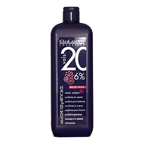 Salerm Cosmetics Salerm Cream Oxidant Volume 20 6% with Aloe Vera 36 Oz