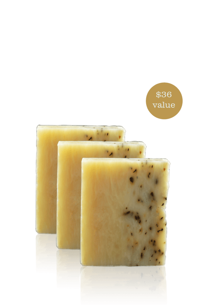 Men's Soap Scrub Bar - Mint