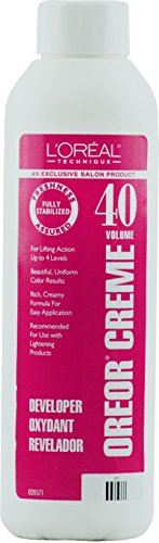 L'Oreal Oreor Creme 40 Volume Developer, 16 oz