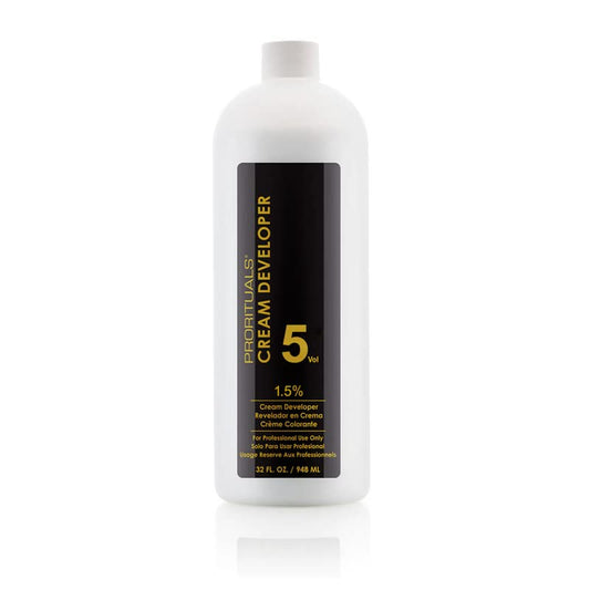 Prorituals Professional 5 Volume Creme Developer Hair Color Developer Lotion for Salon-Quality Results, Perfect Hair Color Developer, 5VOL/33oz