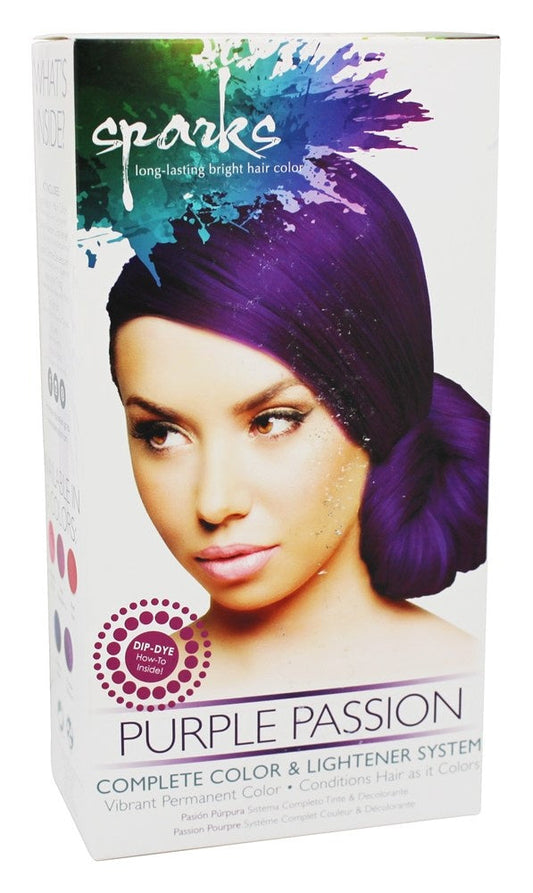 SPARKS PURPLE PASSION COMPLETE-Beauty Zone Nail Supply