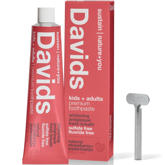 Premium Toothpaste - Kids + Adults Strawberry Watermelon