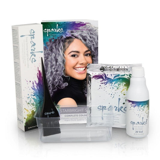 SPARKS STARBRIGHT SILVER COMPLETE-Beauty Zone Nail Supply
