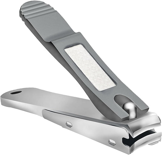 Nail Clippers, Ultra Sharp toenail Clippers, Nail Care Tools, Durable Sharp Fingernail Clipper, for Trimming Grooming Men Women (Space Grey)