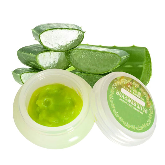 DAGEDA Professional False Eyelashes Remover Cream Aloe Flavor, Quickly and Gently Dissolve Eyelash Glue Without Irritation, Can Quickly Clean Eyelashes