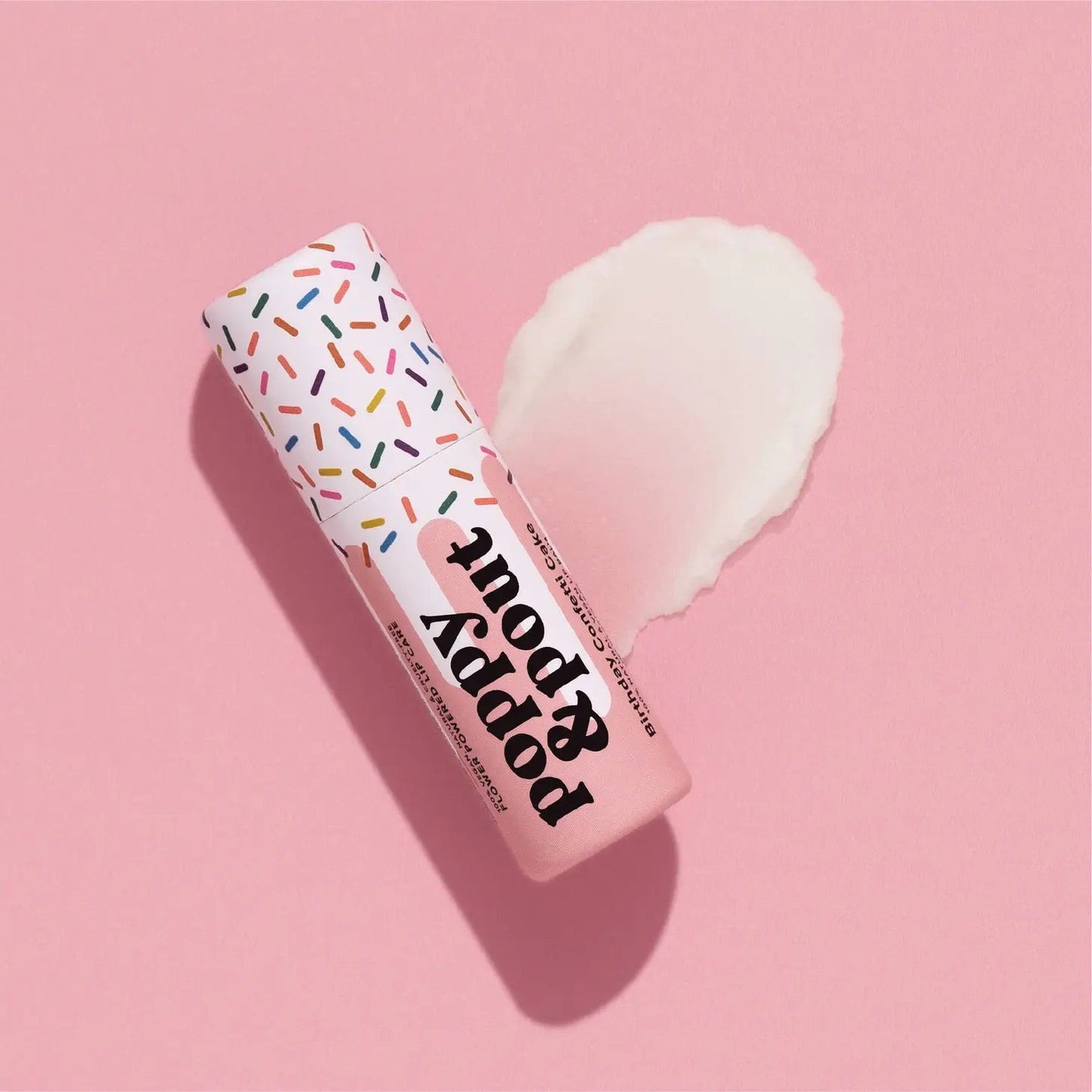 Poppy & Pout Birthday Cake Lip Balm