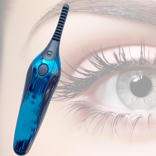 Heated Eyelash Curlers, Portable Heated Lash Curler, Quick Natural Curling for Long Lasting withHeating Silicone Pad, 3 Tempreture Setting & USB Rechargeable Eye Lash Curler