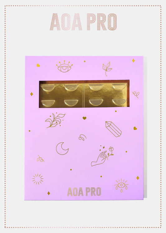 AOA Pro Eyelash Book - Purple