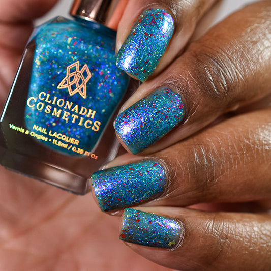 Clionadh Cosmetics - Blue Hawaiian Nail Polish