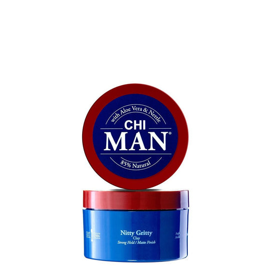 CHI MAN Nitty Gritty Clay 3oz Strong Hold/Matte Finish