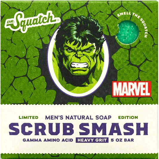 Dr. Squatch: Bar Soap, Marvel (Scrub Smash)