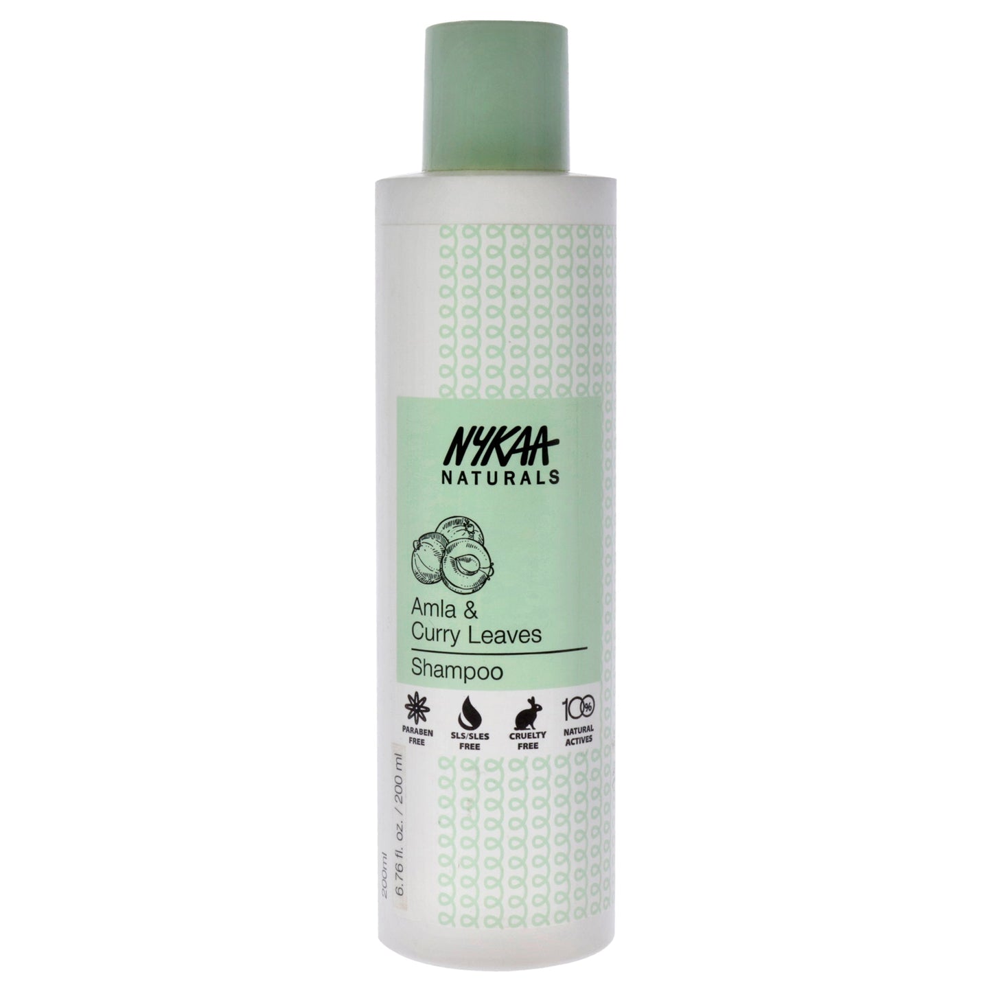Shampoo - Amla and Curry Leaves by Nykaa Naturals for Women - 6.76 oz Shampoo