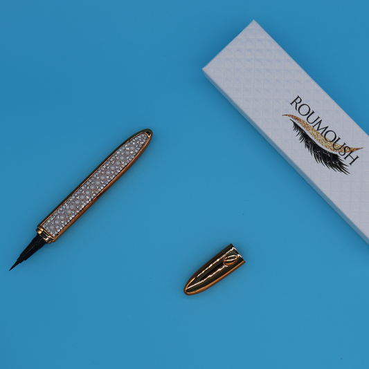 Roumoush: Gold Pearl Glue Eyeliner For Mink Lashes