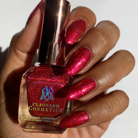 Clionadh Cosmetics - Ribbon-Wrapped Nail Polish - Whats Up Beauty Collaboration