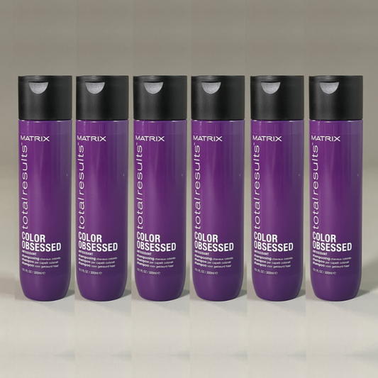 MATRIX Lot of 6 Total Results Color Obsessed Antioxidant Shampoo 10.1 fl oz (New)