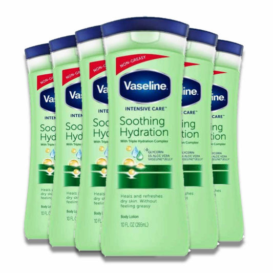 Vaseline? - Intensive Care? Soothing Hydration Lotion - 10 Oz - 6 Pack