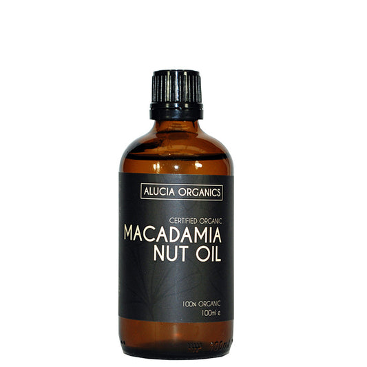 Alucia Organics Certified Organic Macadamia Nut Oil 100ml