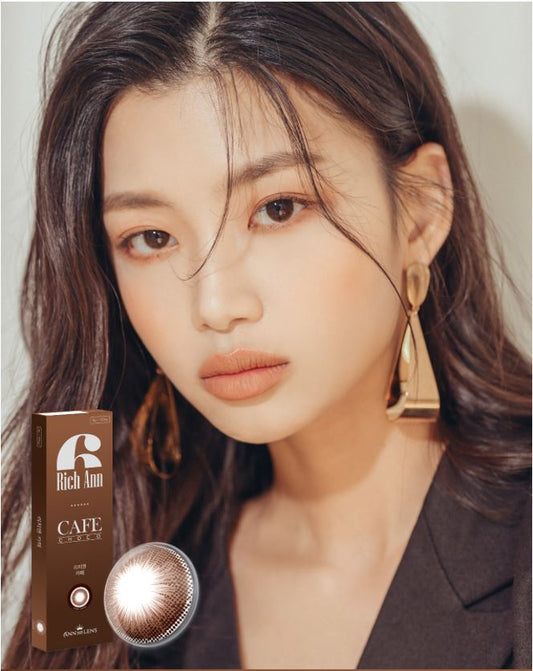 Ann365 Rich Ann Cafe Choco One Day Contact Lenses 6 Pack