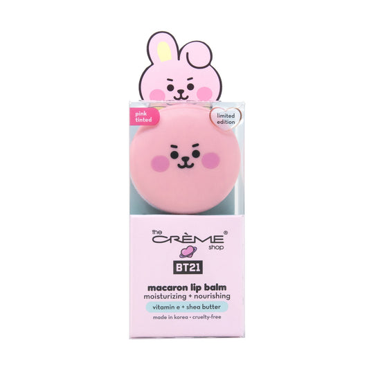COOKY Macaron Lip Balm - White Peach (Pink Tinted)