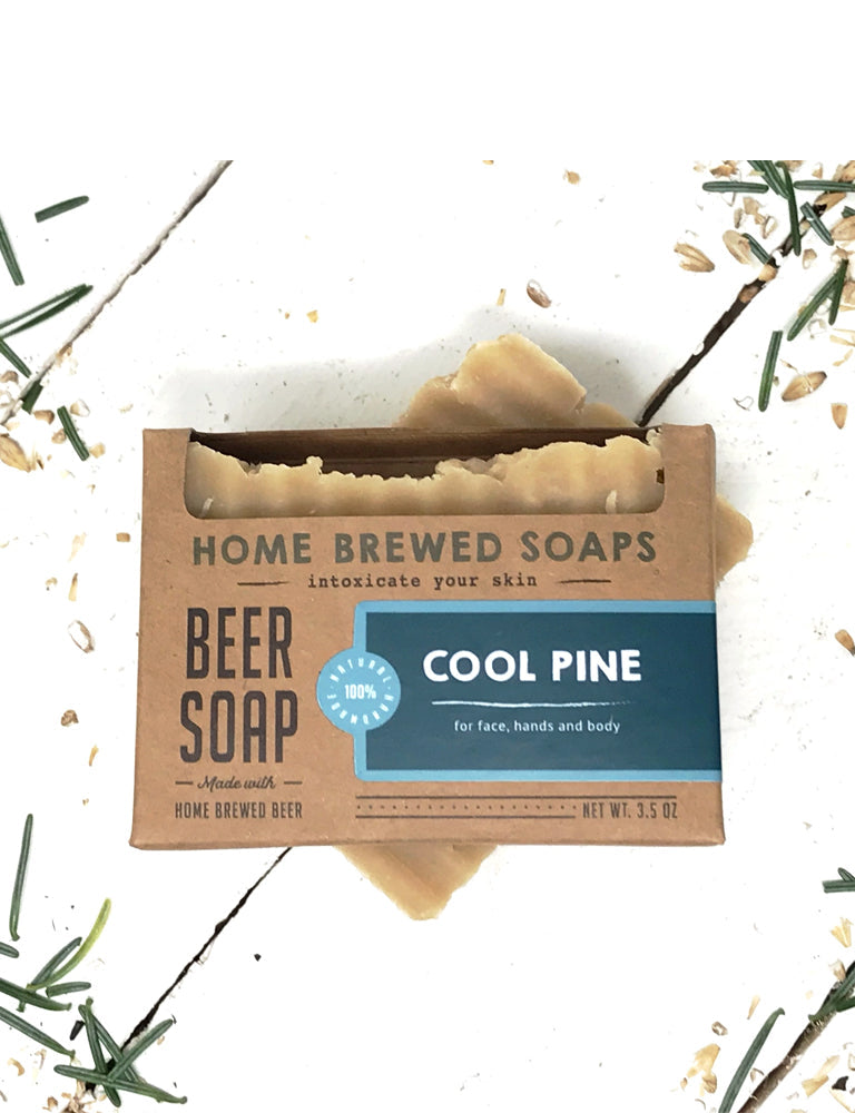 Cool Pine Beer Soap