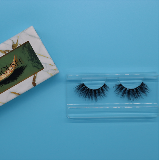 Roumoush: 3D Mink Lashes- Krystal