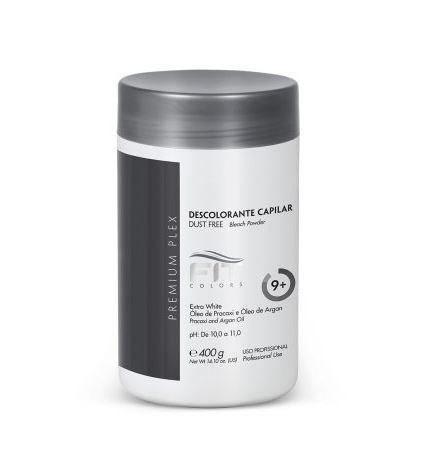 White Dust Free Discoloration Powder 9 Tones Premium Plex 400g - Fit Cosmetics