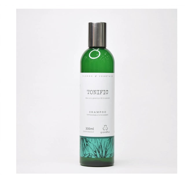 Tonific Shampoo Toning Strengthening Vegetable Hair Vegan Treatment 300ml - Grandha