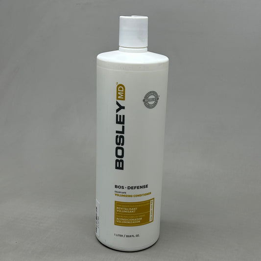 BOSLEY MD BOS Defense Color Safe Volumizing Conditioner 33.8 fl oz (New)